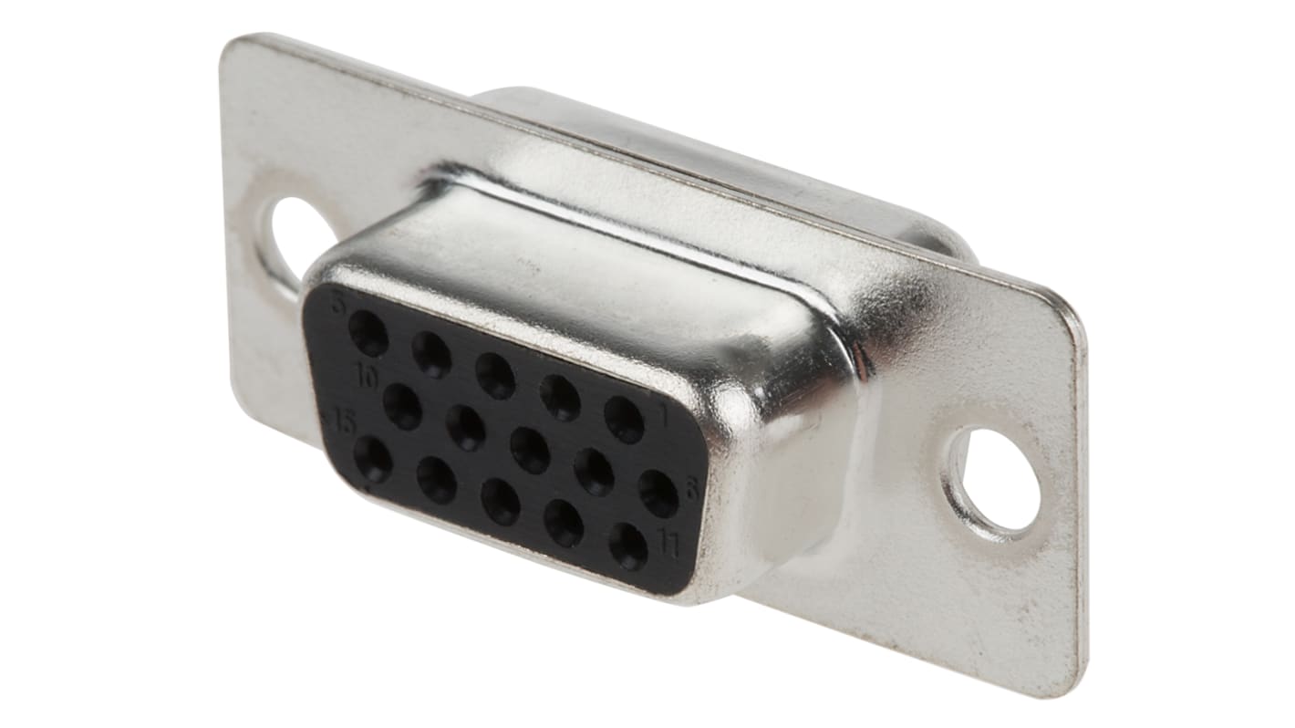 ASSMANN WSW A-HDF 15 Way Panel Mount D-sub Connector Socket