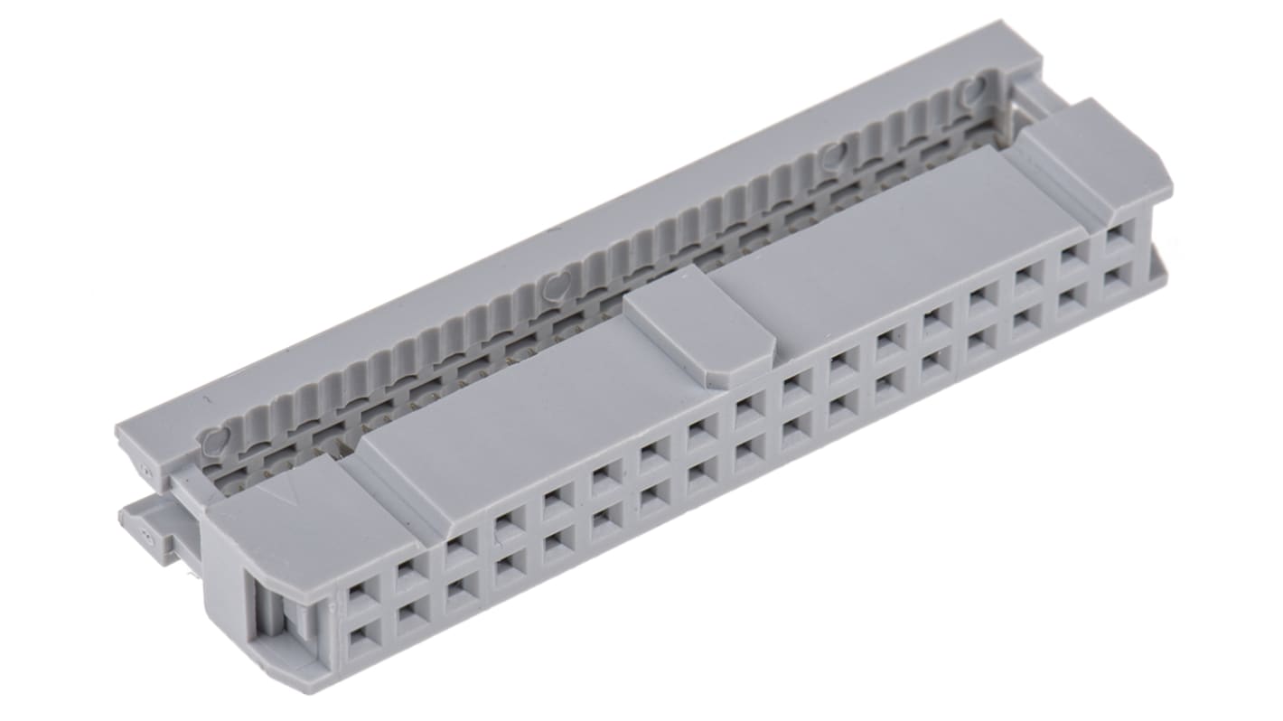 ASSMANN WSW, AWP, IDC-stik, Retvinklet, 34-Polet Hun, 2 Rækker, Pitch: 2.54mm, Kabelmontering