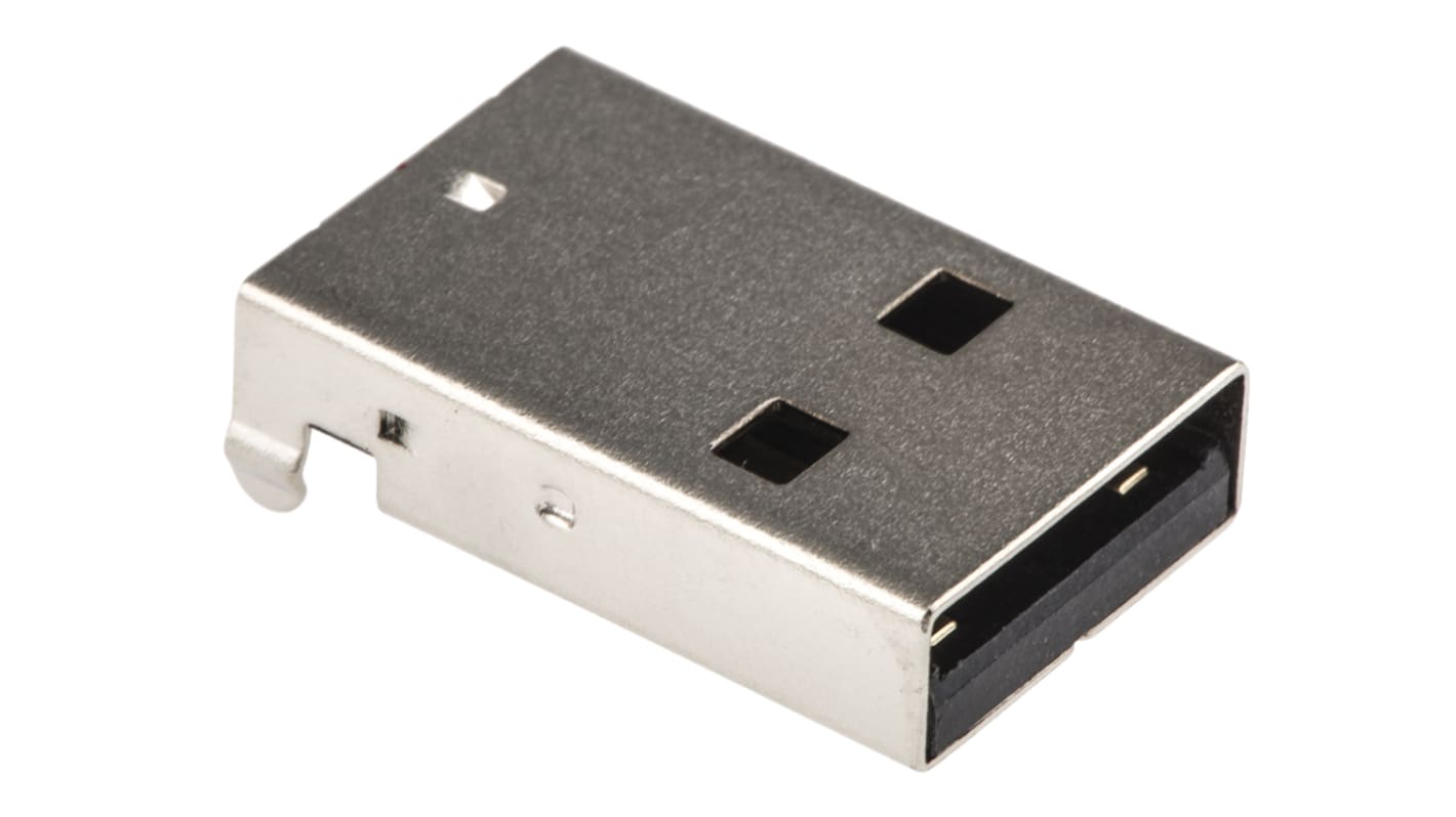 ASSMANN WSW USB-stik, Han, Retvinklet, , SMD, 30,0 V., 1.0A