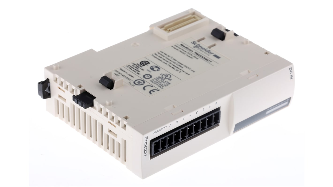 PLC – I/O modul, řada: TM5 pro Řada Twido, 90 x 24 x 70 mm, typ vstupní: Digitální 8 vstupů 24 V DC Schneider Electric