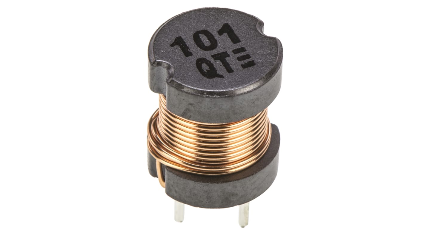 Panasonic 100 μH ±10% Leaded Inductor, 1.7A Idc, 110mΩ Rdc, ELC10D