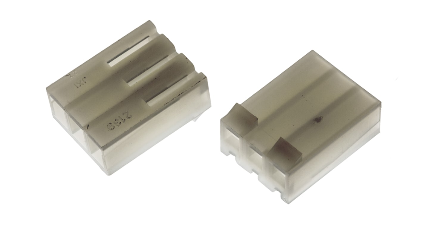 Carcasa de conector Molex 09-50-3031, Serie KK 396, paso: 3.96mm, 3 contactos, , 1 fila filas, Recto, Hembra, Montaje