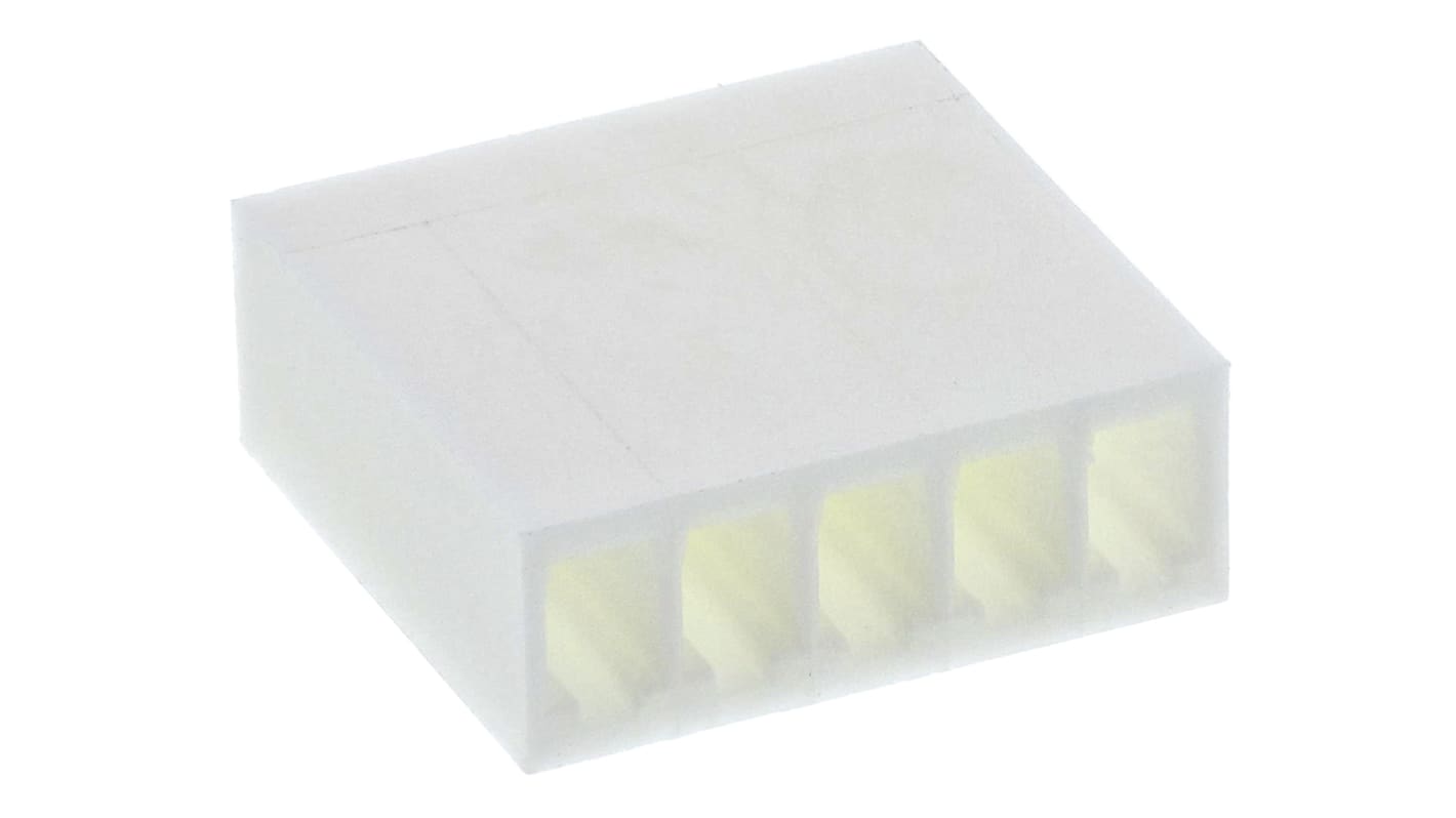 Carcasa de conector Molex 22-01-2051, Serie KK 254, paso: 2.54mm, 5 contactos, , 1 fila filas, Recto, Hembra, Montaje