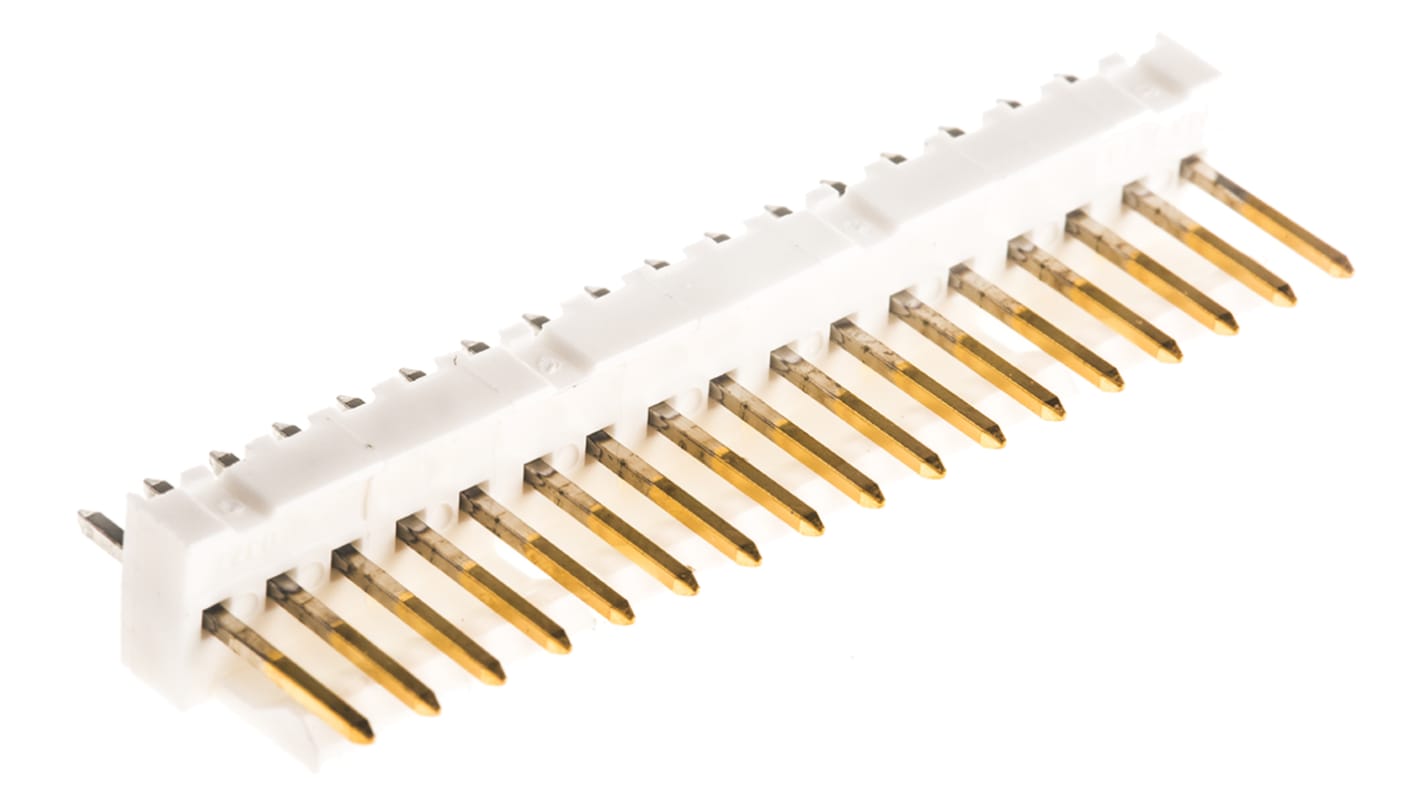 Molex KK 254 Series Straight Through Hole Pin Header, 17 Contact(s), 2.54mm Pitch, 1 Row(s), Unshrouded