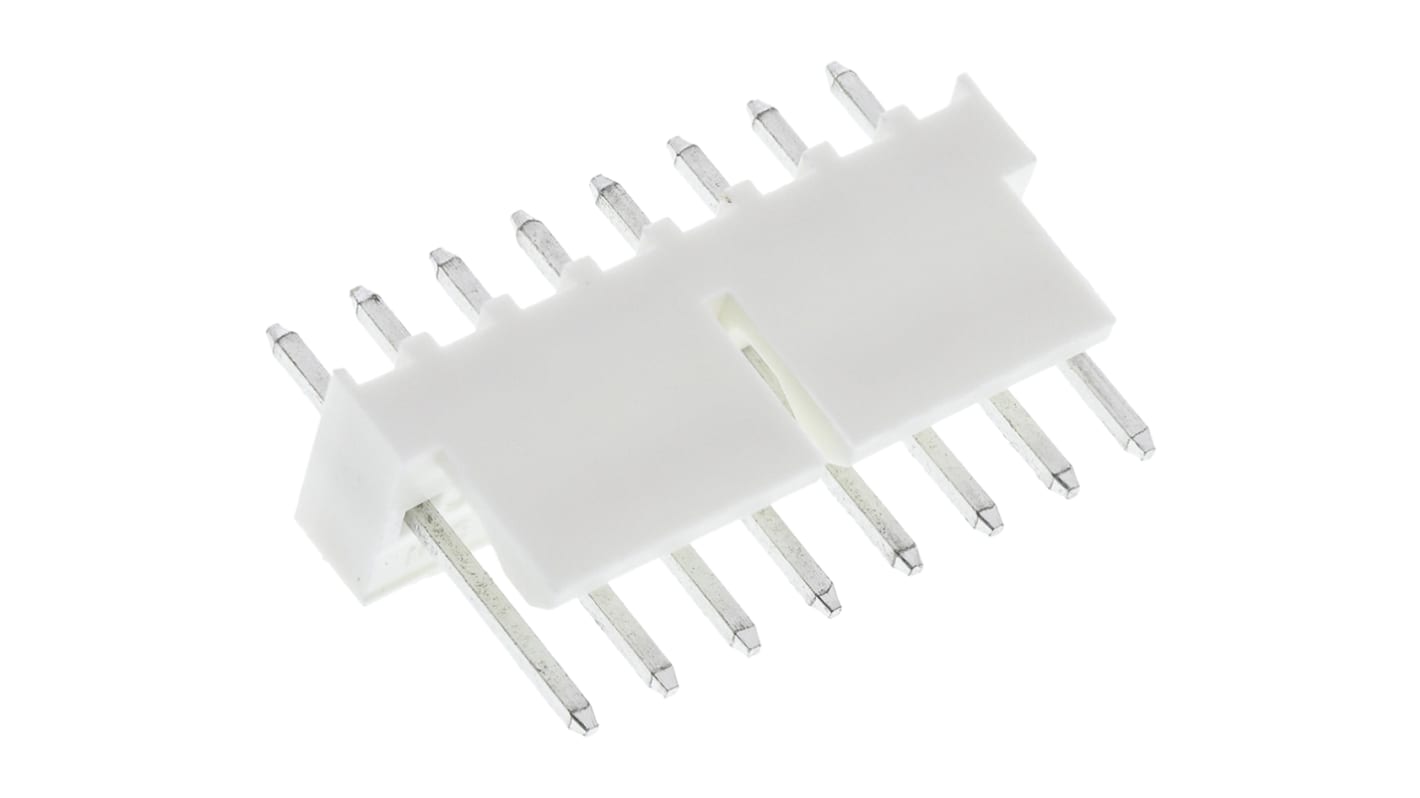 Molex KK 254 Stiftleiste Stecker Gerade, 8-polig / 1-reihig, Raster 2.54mm, Kabel-Platine, Lötanschluss-Anschluss,