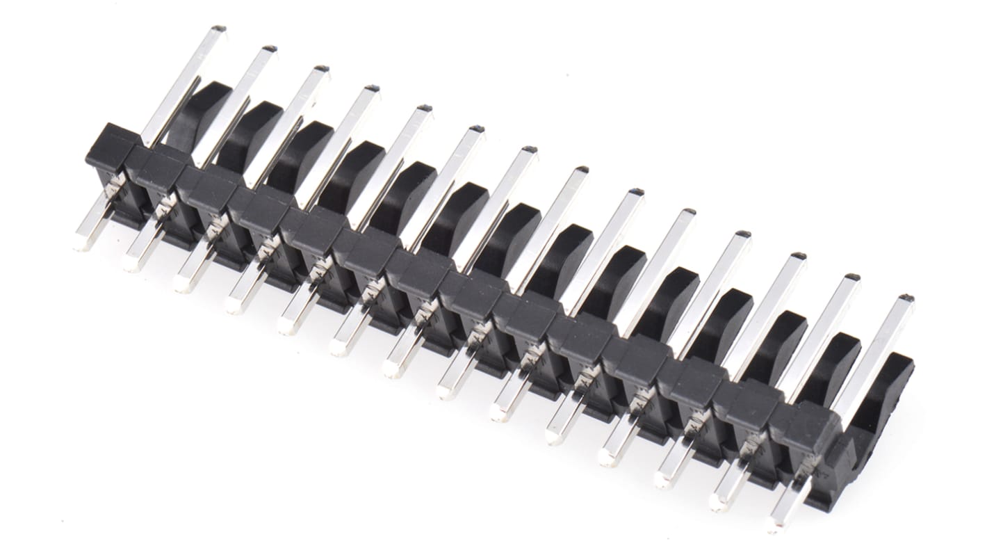 Molex KK 396 Stiftleiste Gerade, 14-polig / 1-reihig, Raster 3.96mm, Kabel-Platine, Lötanschluss-Anschluss, 7.0A, Nicht