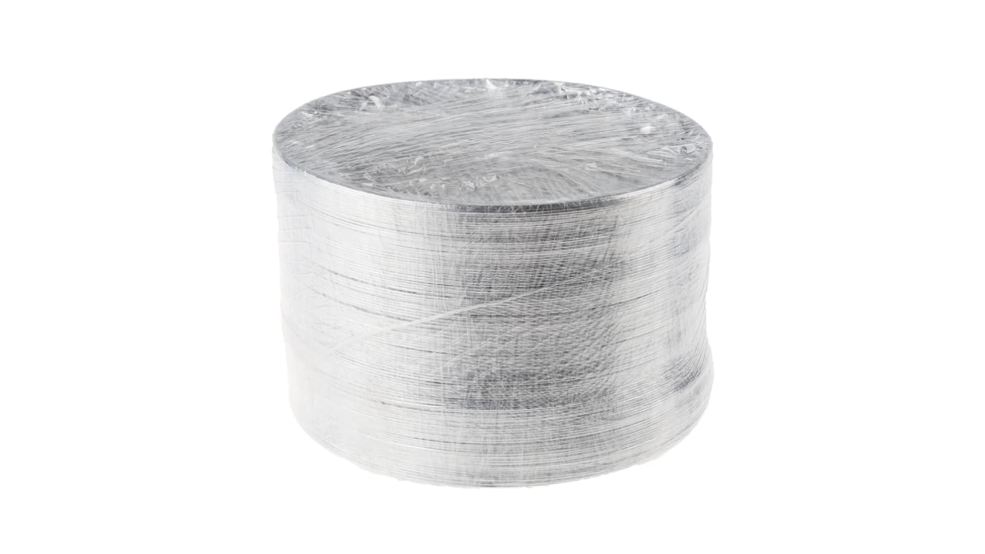 RS PRO PVC Reinforced Aluminium Foil Ducting, 200mm Diameter, 5m Length