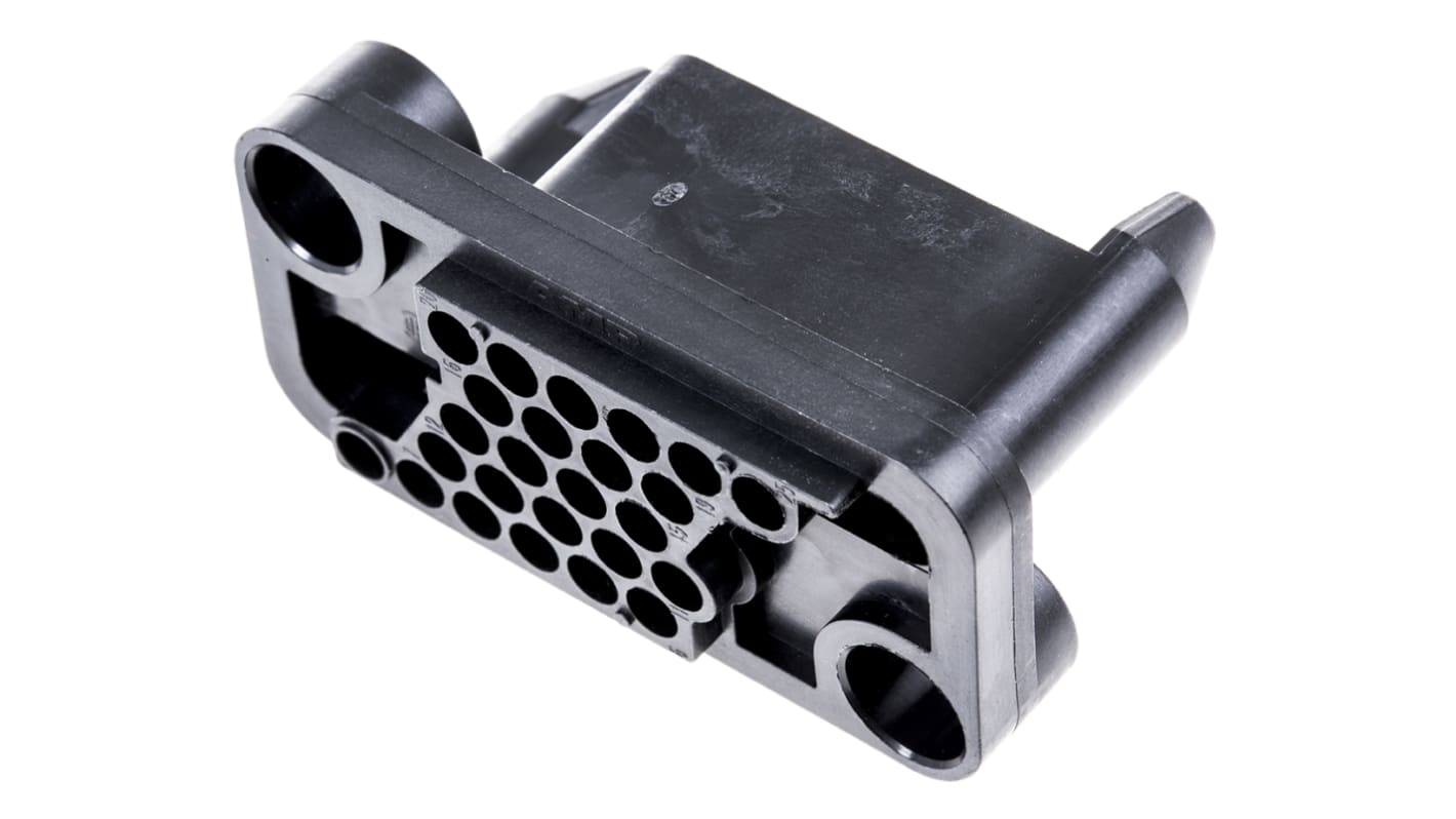 TE Connectivity, Metrimate Male Connector Housing, 5.08mm Pitch, 25 Way, 5 Row