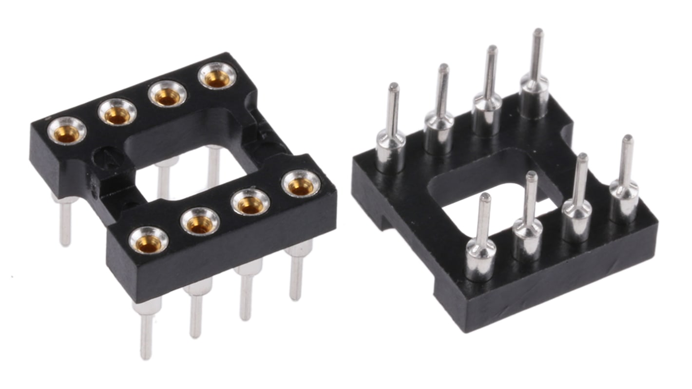 2-1571586-2 | TE Connectivity, DIPLOMATE 800 2.54mm Pitch Vertical 8 ...