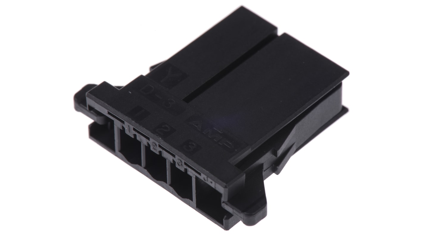 Carcasa de conector TE Connectivity 2-178288-3, Serie Dynamic 3000, paso: 3.81mm, 3 contactos, , 1 fila filas, Recto,