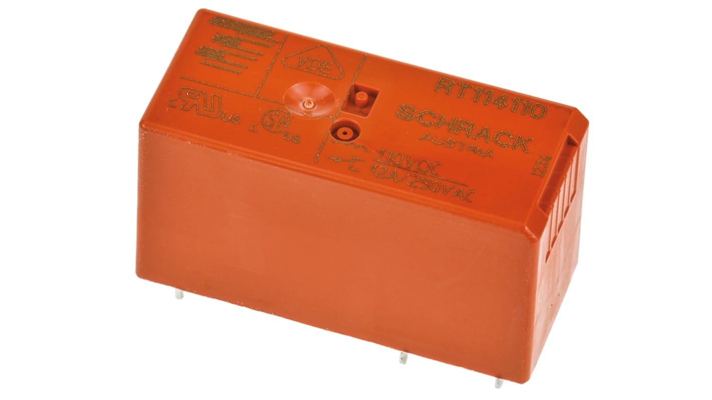 RT314012 TE CONNECTIVITY - SCHRACK, Relais d'usage général, Relais PCB Série RT1, puissance | Farnell® ance