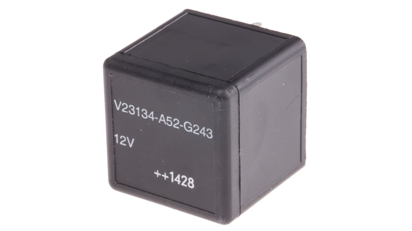 V23134A0052G243 TE Connectivity PCB Mount Automotive Relay, 12V dc