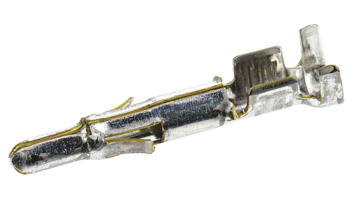 TE Connectivity Crimp-Anschlussklemme für Universal-MATE-N-LOK-Steckverbindergehäuse, Stecker, 0.5mm² / 2mm², Zinn