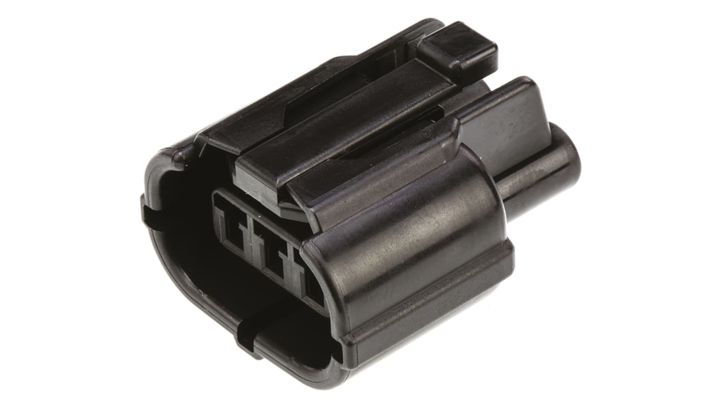 TE Connectivity Econoseal J 070 Mk II Steckverbindergehäuse Stecker 4.8mm, 3-polig / 1-reihig Gerade, Kabelmontage für