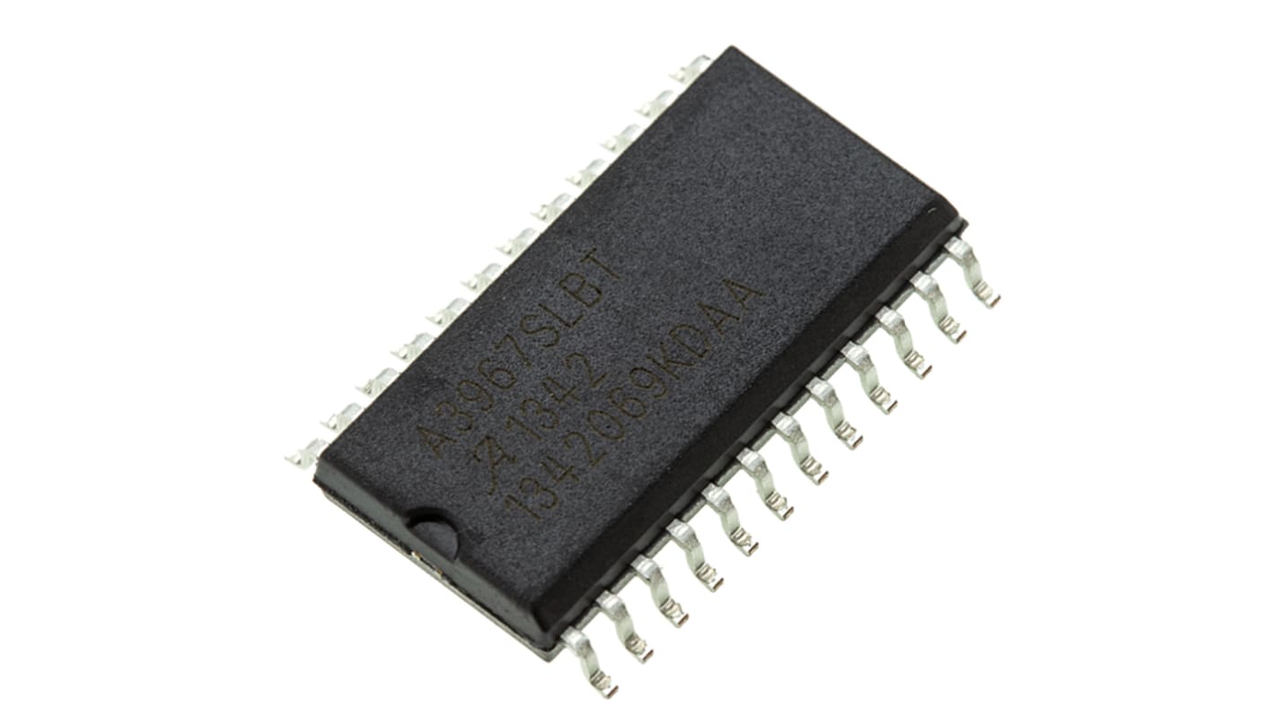 Controlador de motor, A3967SLBTR-T, 0.75A SOIC W De paso a paso Bipolar