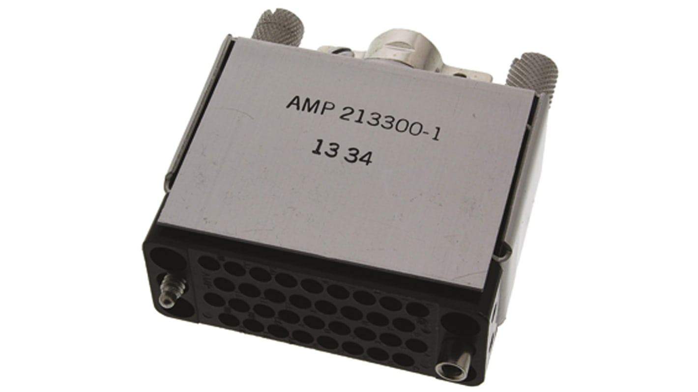 Conector rectangular TE Connectivity, Serie M Series, 34 vías, Recta