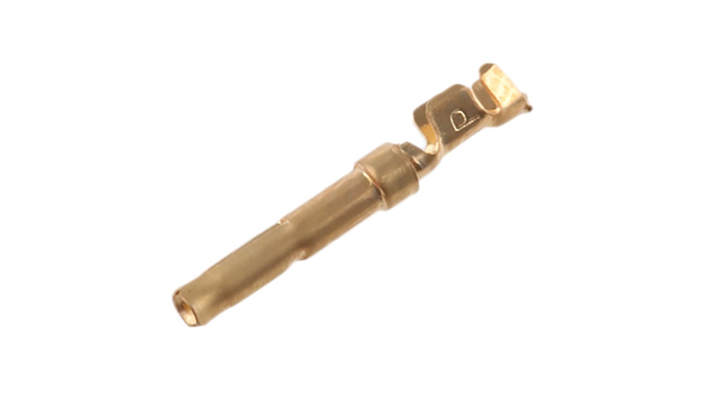 TE Connectivity, AMPLIMITE HDP-20 Series, size 20 Female Crimp D-sub Connector Contact, Gold over Nickel Signal, 24