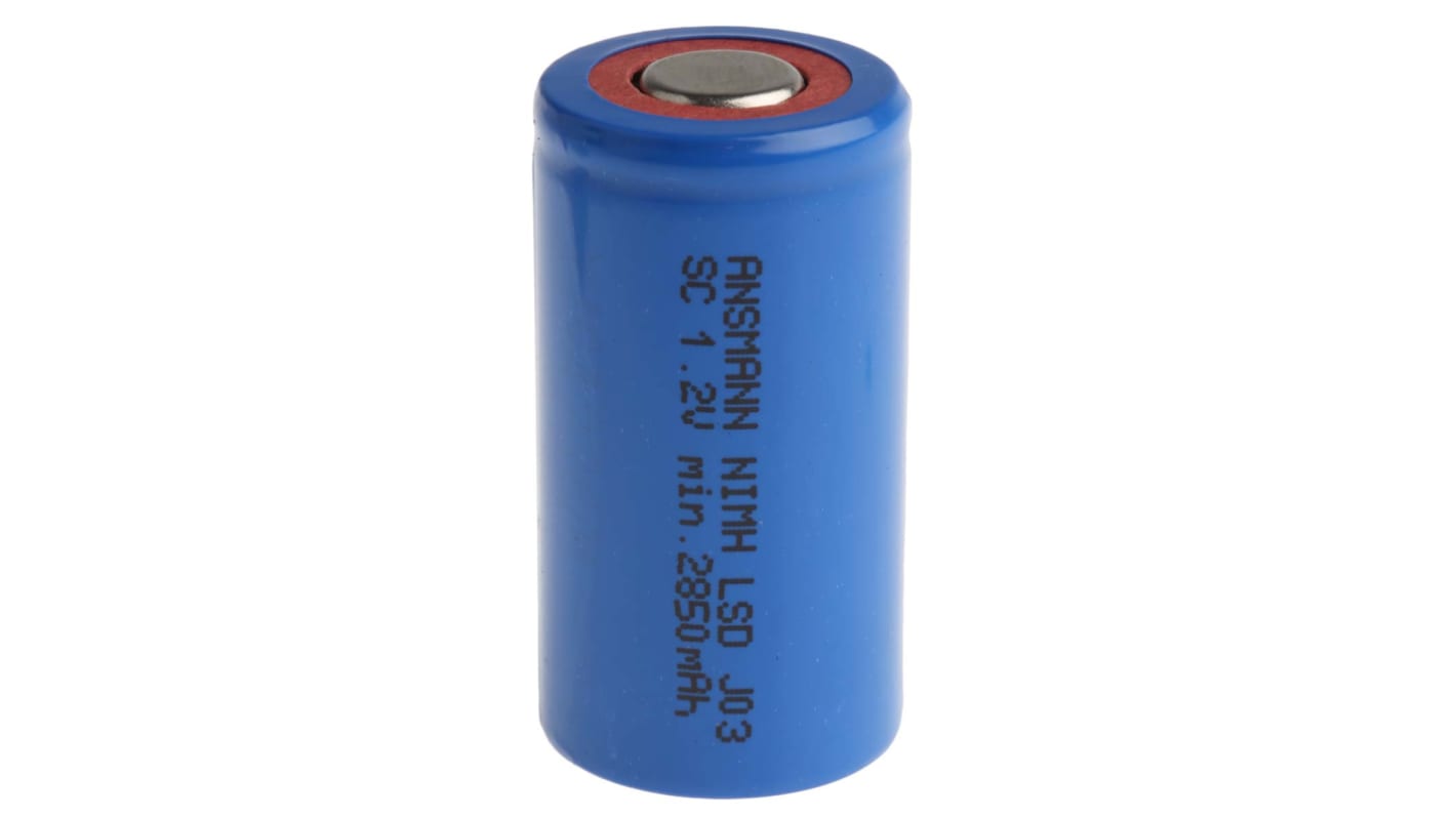 Ansmann Ansmann MaxE, 2310-3004, 1.2V, Sub-C, NiMH Rechargeable Battery, 3Ah