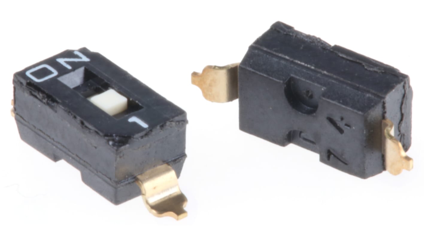 Omron 1 Way Surface Mount DIP Switch SPST