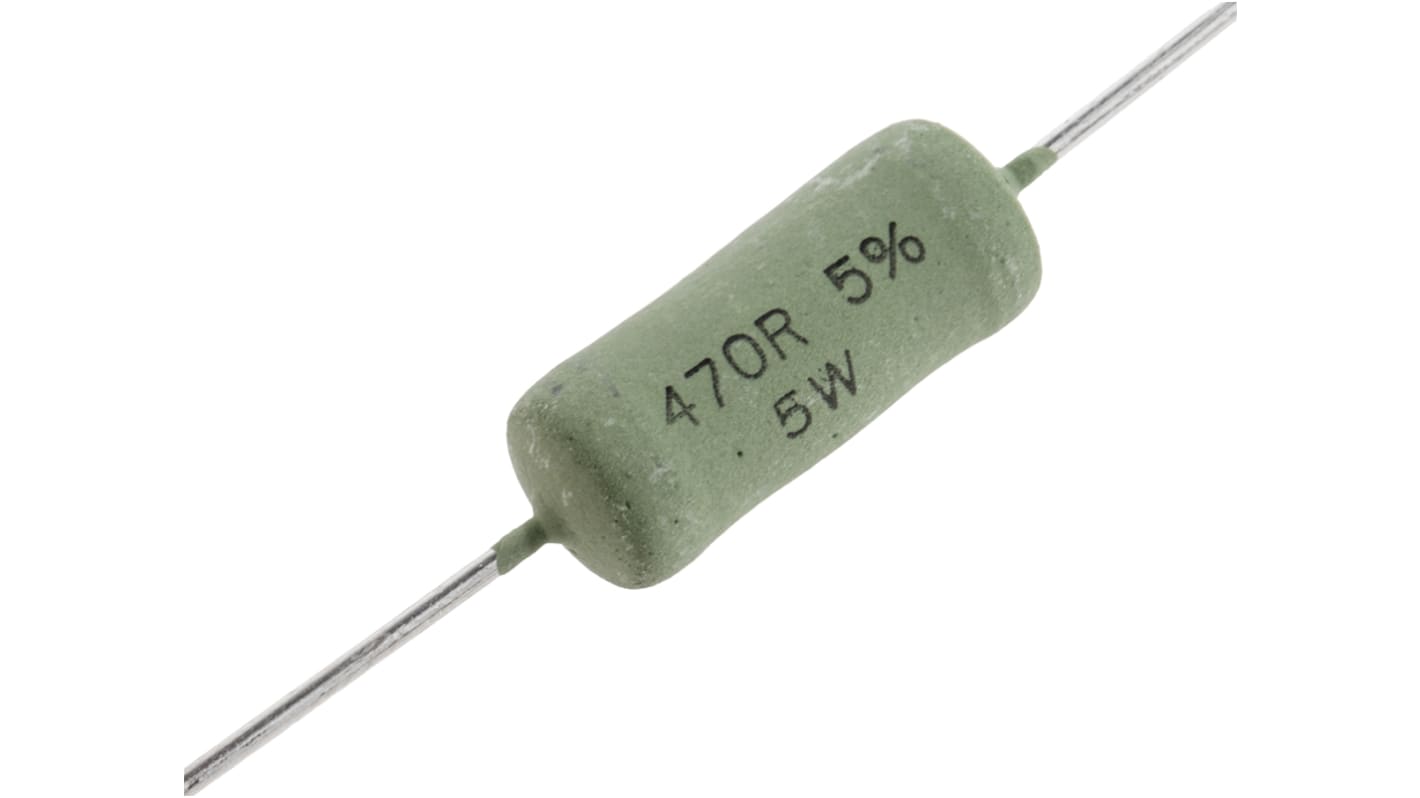 Vishay 470Ω Wire Wound Resistor 5W ±5% AC05000004700JAC00