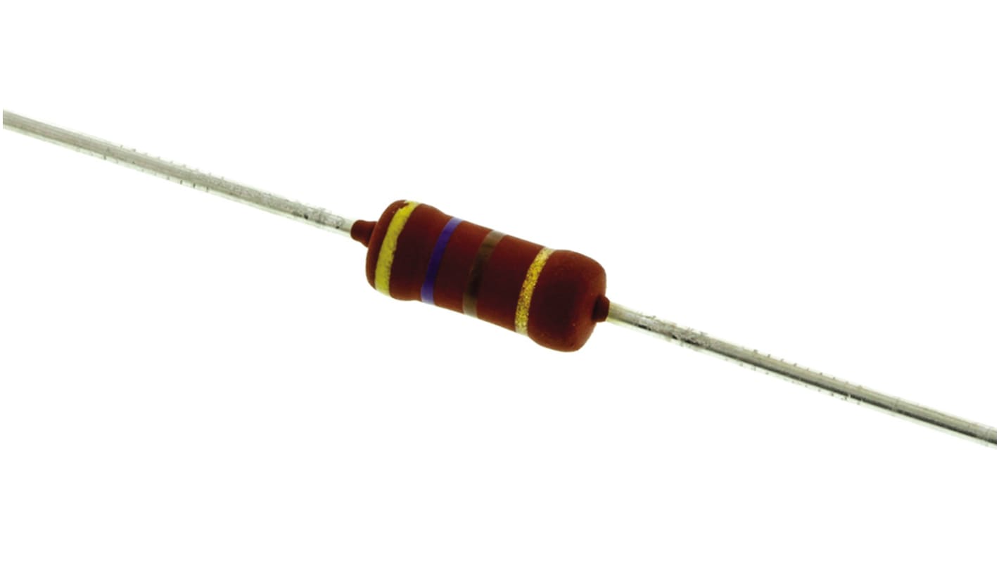 Vishay 470Ω Metal Film Resistor 2W ±5% PR02000204700JA100