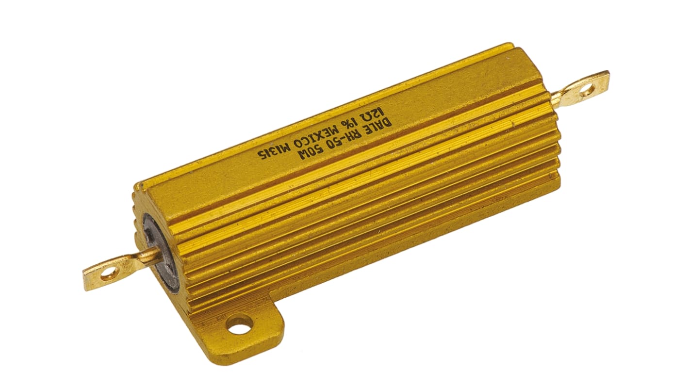 Vishay, 12Ω 50W Wire Wound Chassis Mount Resistor RH05012R00FE02 ±1 RS