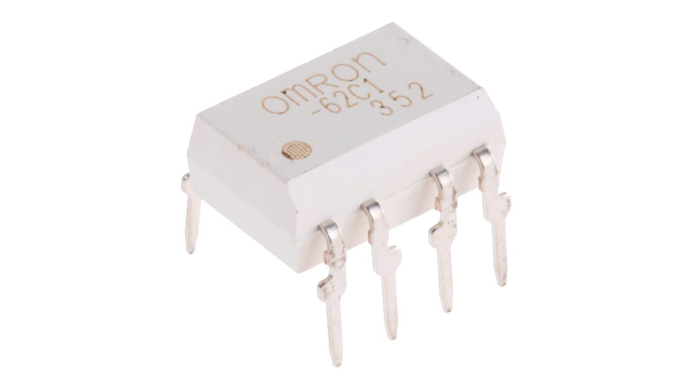 Omron G3VM Series Solid State Relay, 0.5 A Load, PCB Mount, 60 V ac Load, 1.3 V Control