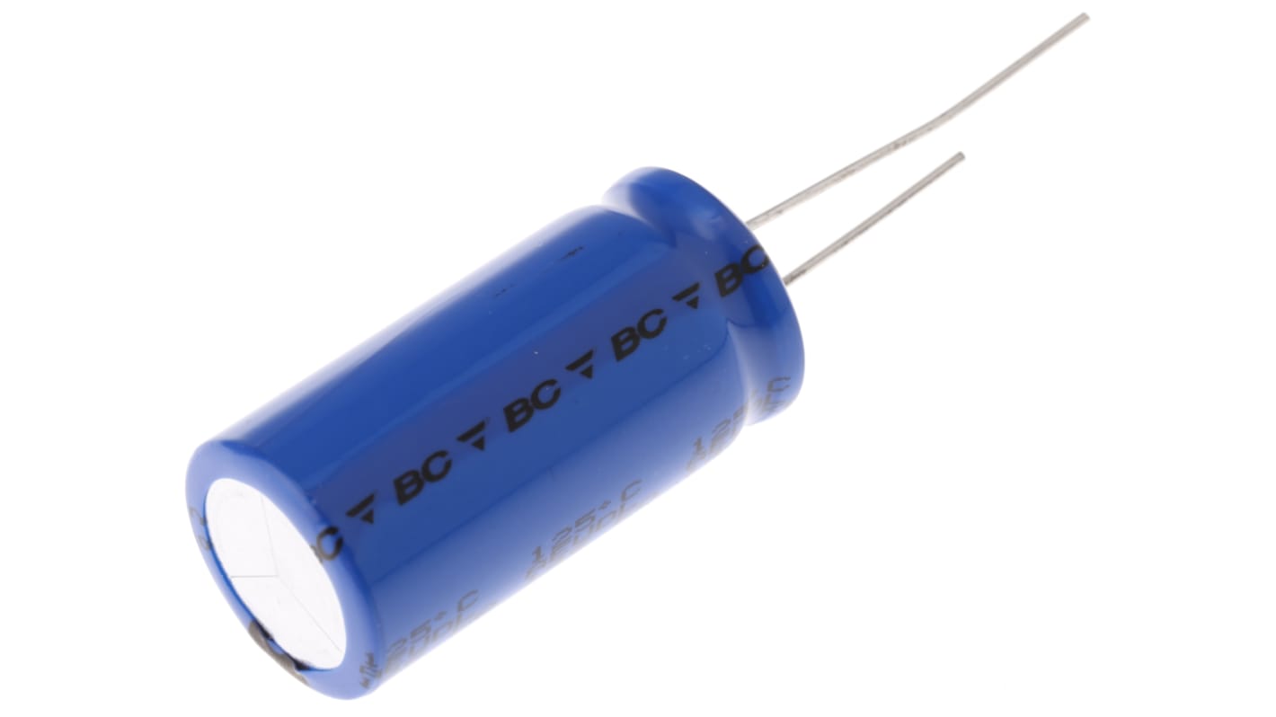 Vishay 2200μF Aluminium Electrolytic Capacitor 50V dc, Radial, Through Hole - MAL214651222E3