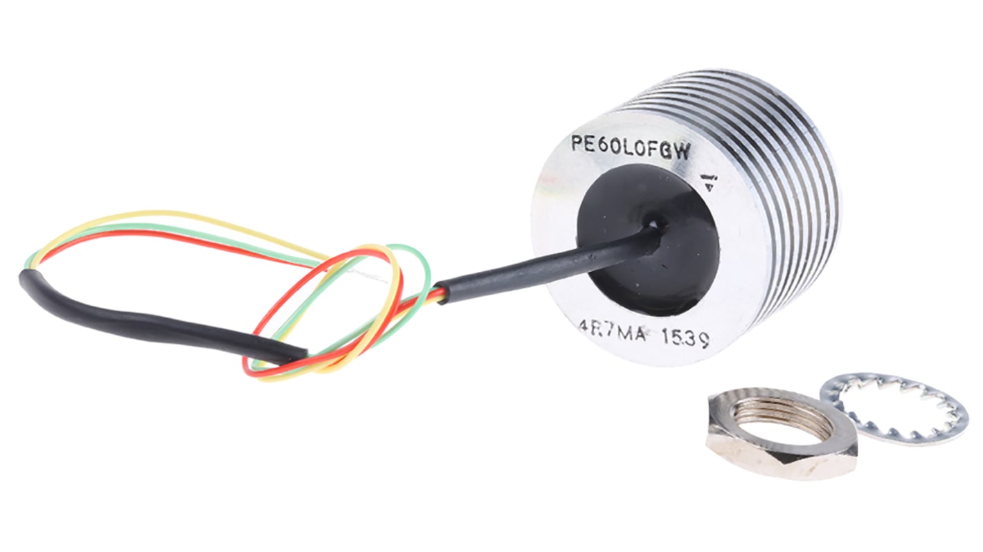 Vishay 4.7Ω Rotary Potentiometer 1-Gang Panel Mount, PE60L0FGW4R7MA