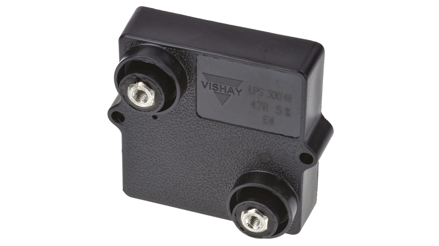 Vishay, 47Ω 300W Thick Film Chassis Mount Resistor LPS0300H47R0JB ±5%