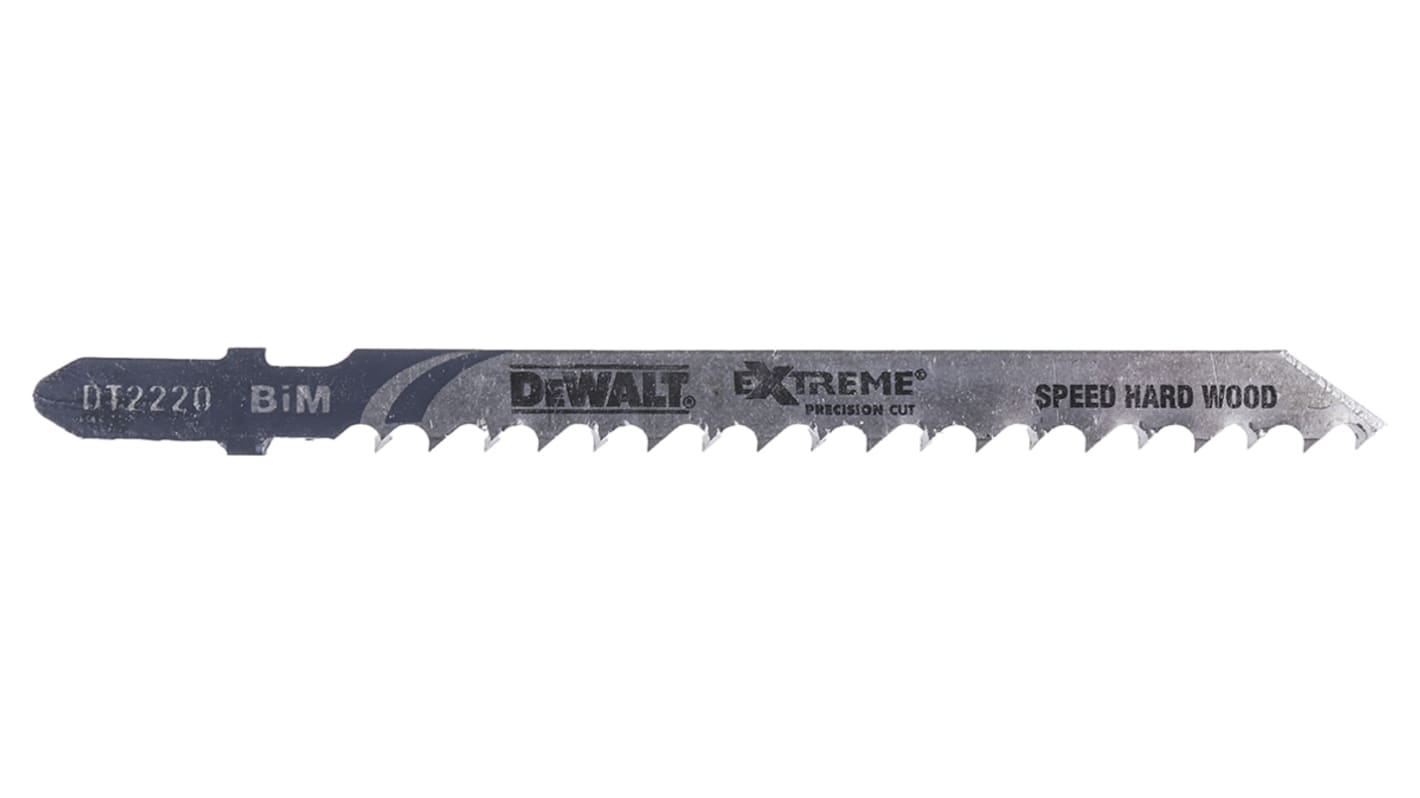 DeWALT, 6 Teeth Per Inch 70mm Cutting Length Jigsaw Blade, Pack of 3