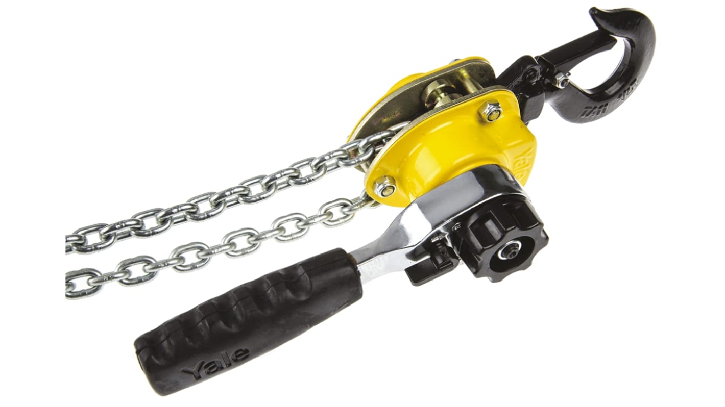 Yale Hoists Ratchet 1.5m 250 kg Hoist, Handy 250