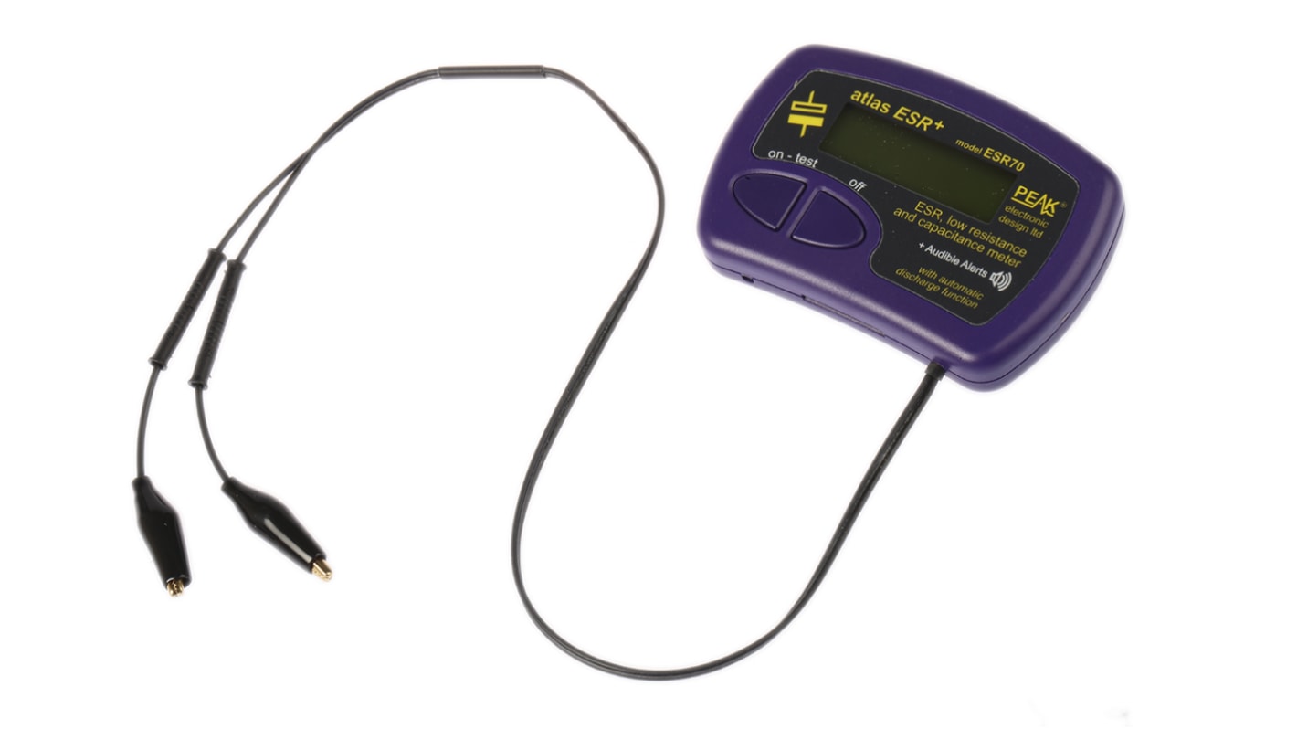 Peak Electronic Design ESR70 Handheld LCR Meter 22mF, 4 MΩ RS