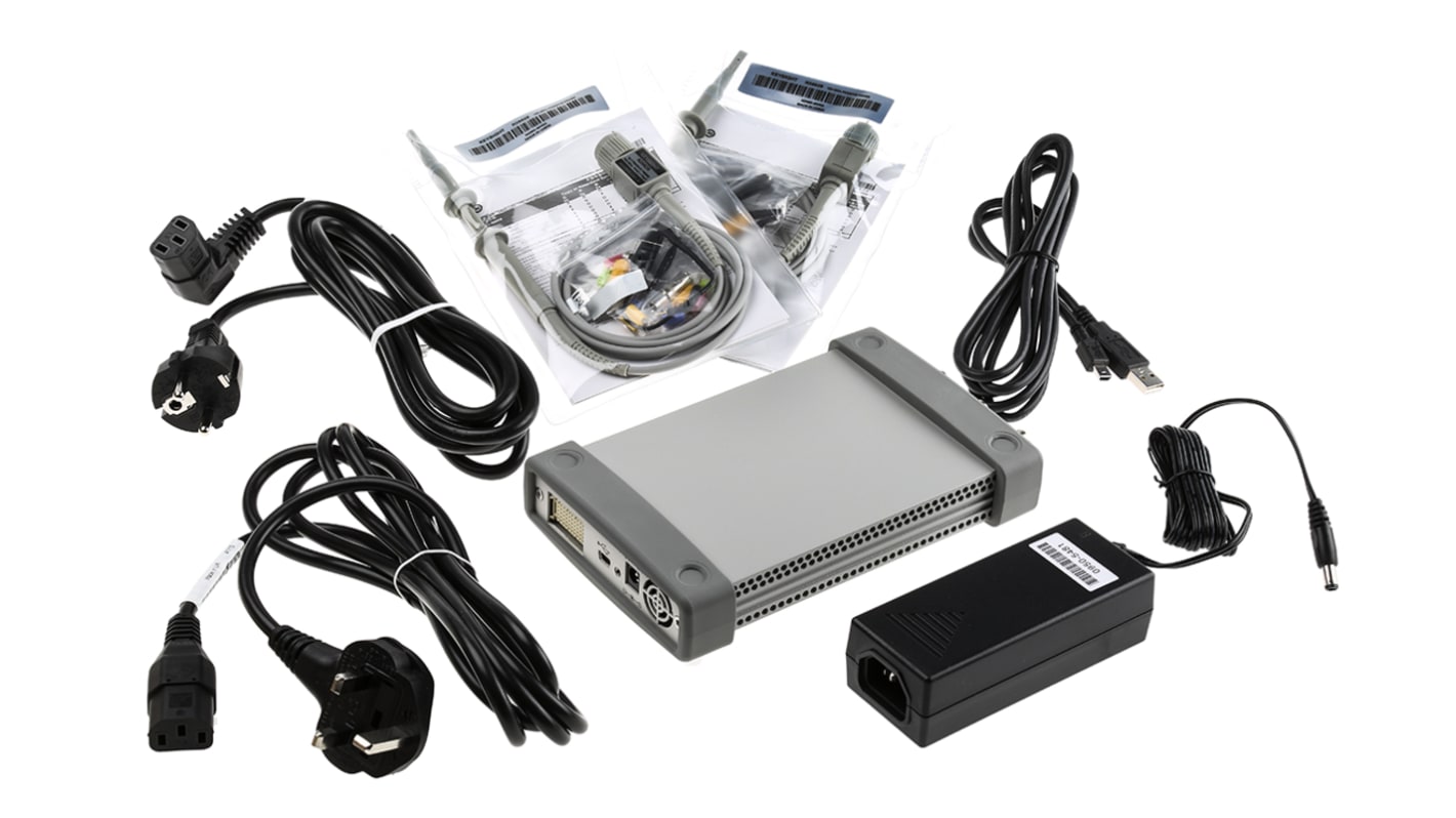 U2701A Oscilloscope Connectable PC Keysight série U2700A, 100MHz RS