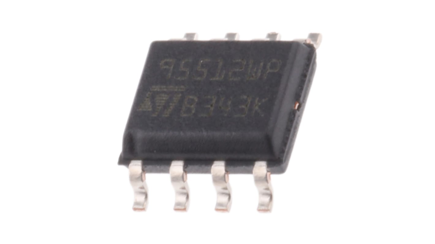 STMicroelectronics M95512-WMN6P, 512kbit Serial EEPROM Memory, 40ns 8-Pin SOIC Serial-SPI