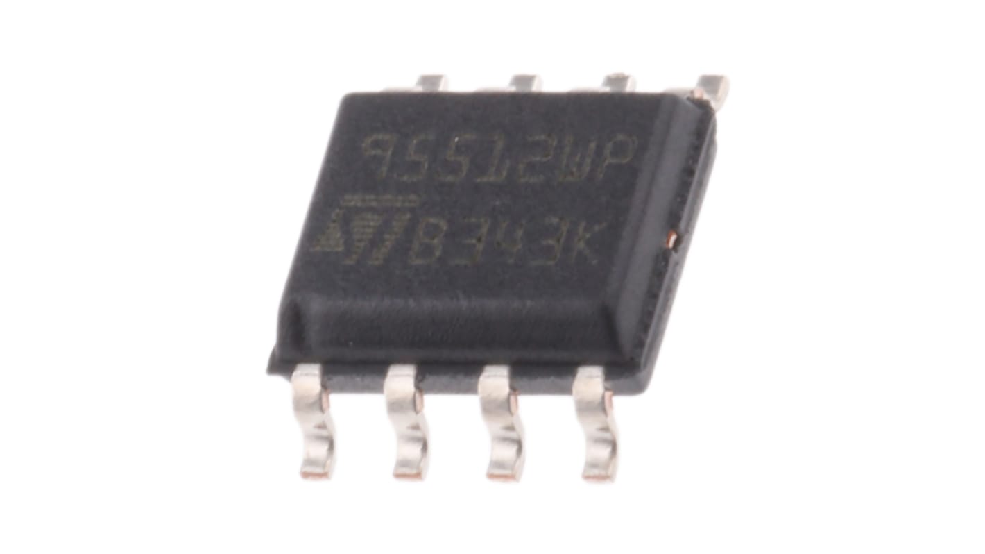 STMicroelectronics SPI 512kbit  EEPROM, Overflademontering 8 Ben SOIC