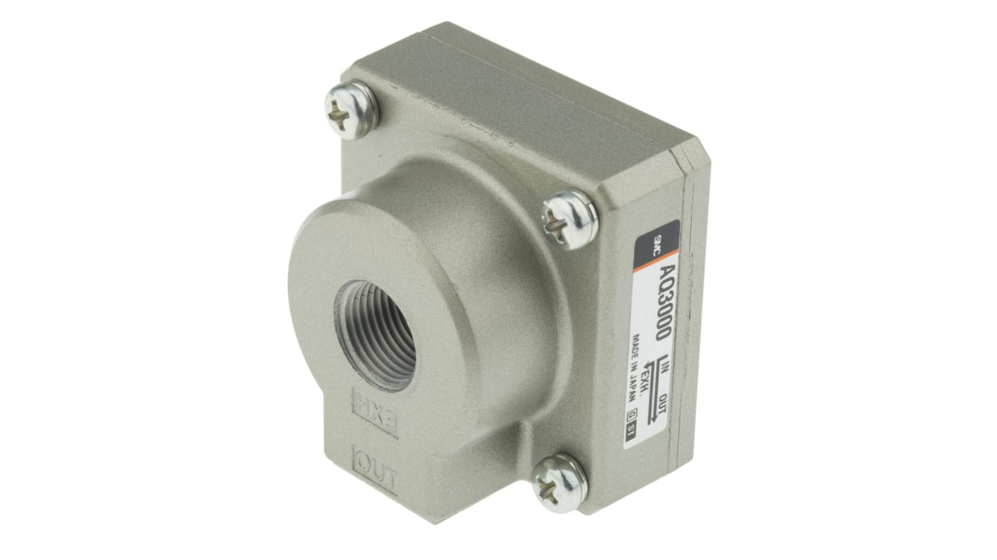 Soupape D'échappement Rapide Pneumatique BSPT 1/8 à 1/2 - Modèles QE-01 à QE-04 - Neuf