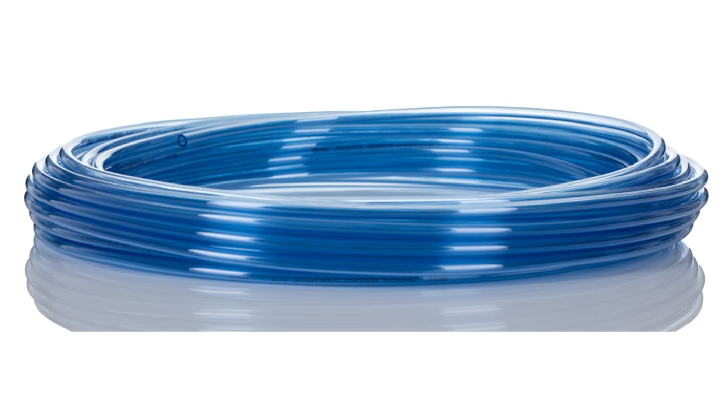 Tubería de aire comprimido SMC de PUR Azul, diá. exterior 8mm, longitud 20m