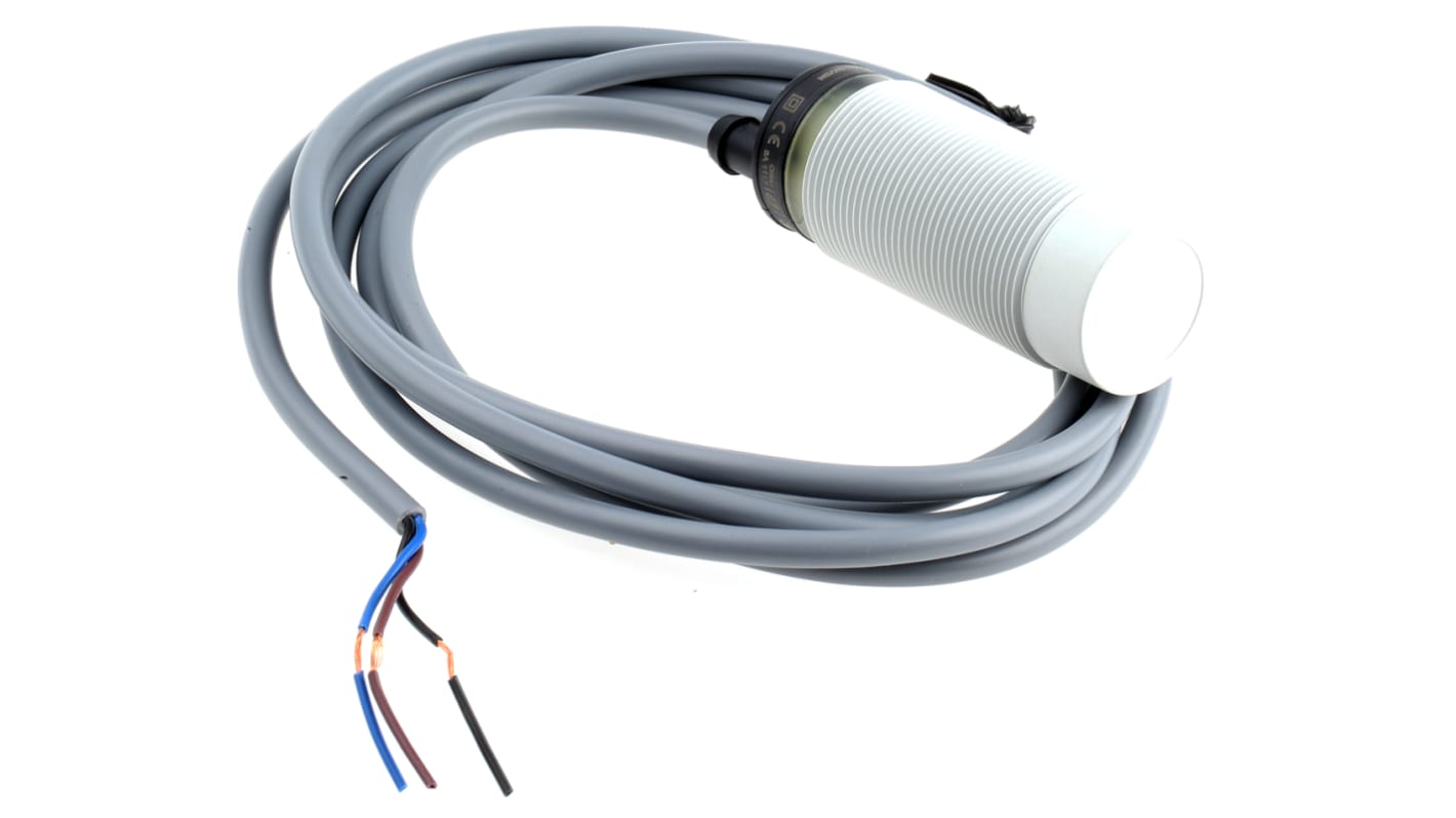 Sensore di prossimità Cilindrico Telemecanique Sensors, NPN, M30 x 1.5, rilevamento 15 mm, 10→ 30 V c.c.