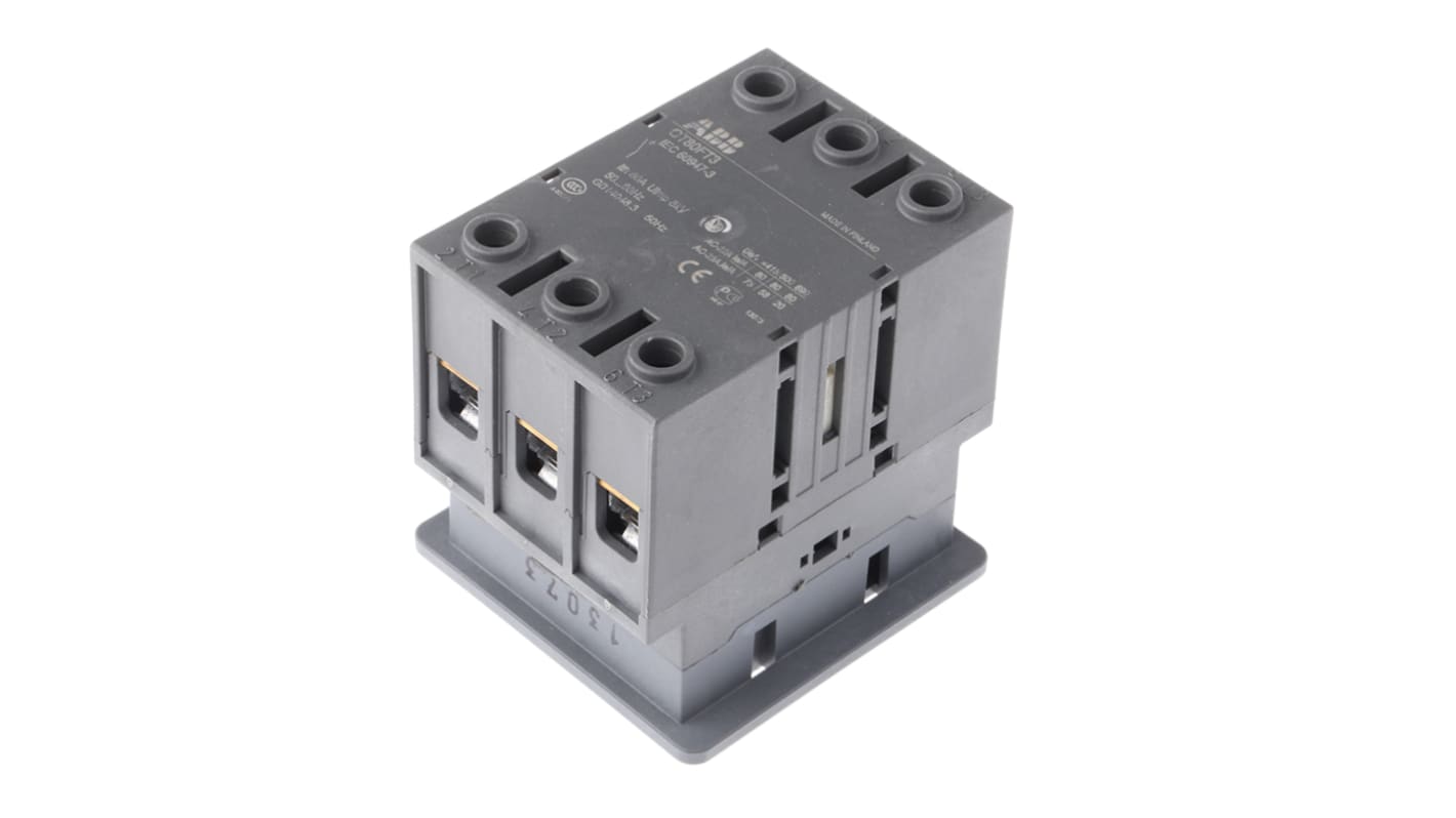 ABB 3P Pole Panel Mount Non Fused Isolator Switch - 80A Maximum Current, 37kW Power Rating, IP20