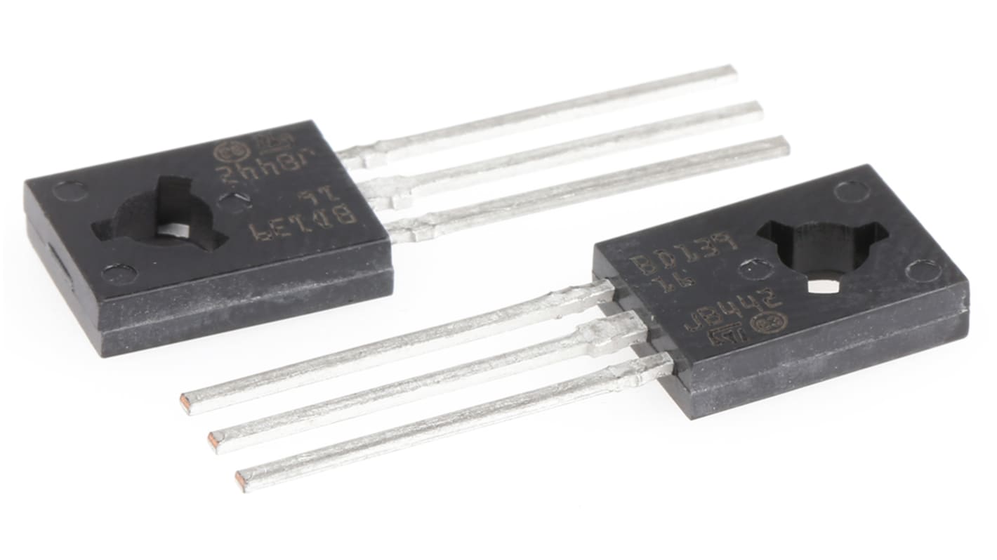 BD139-16, Transistor, NPN 3 A 80 V, 3 ben, SOT-32 Enkelt