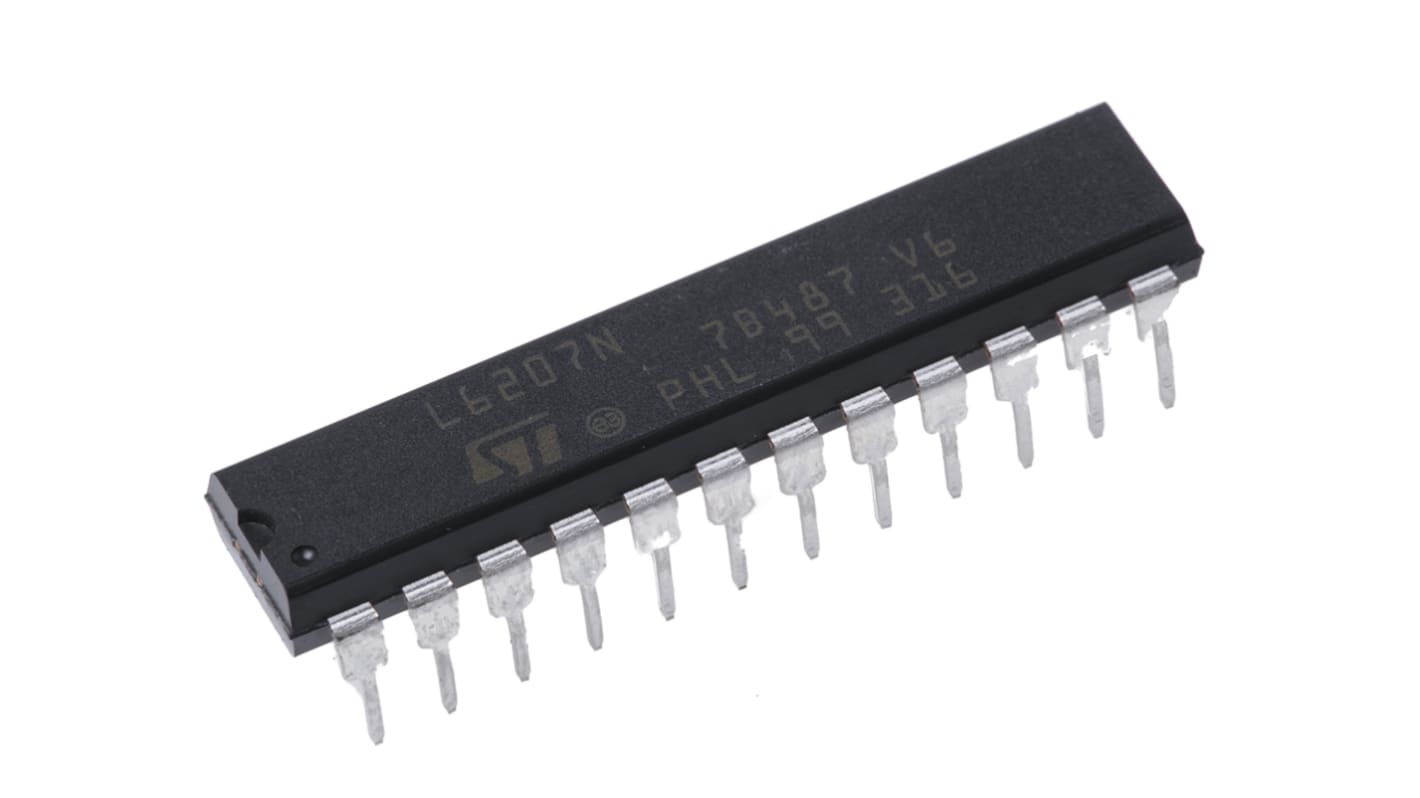 STMicroelectronics Motor Driver IC L6207N, 2.8A, PDIP, 24-Pin, DC Bürstenmotor, Zweifach-Vollbrücke