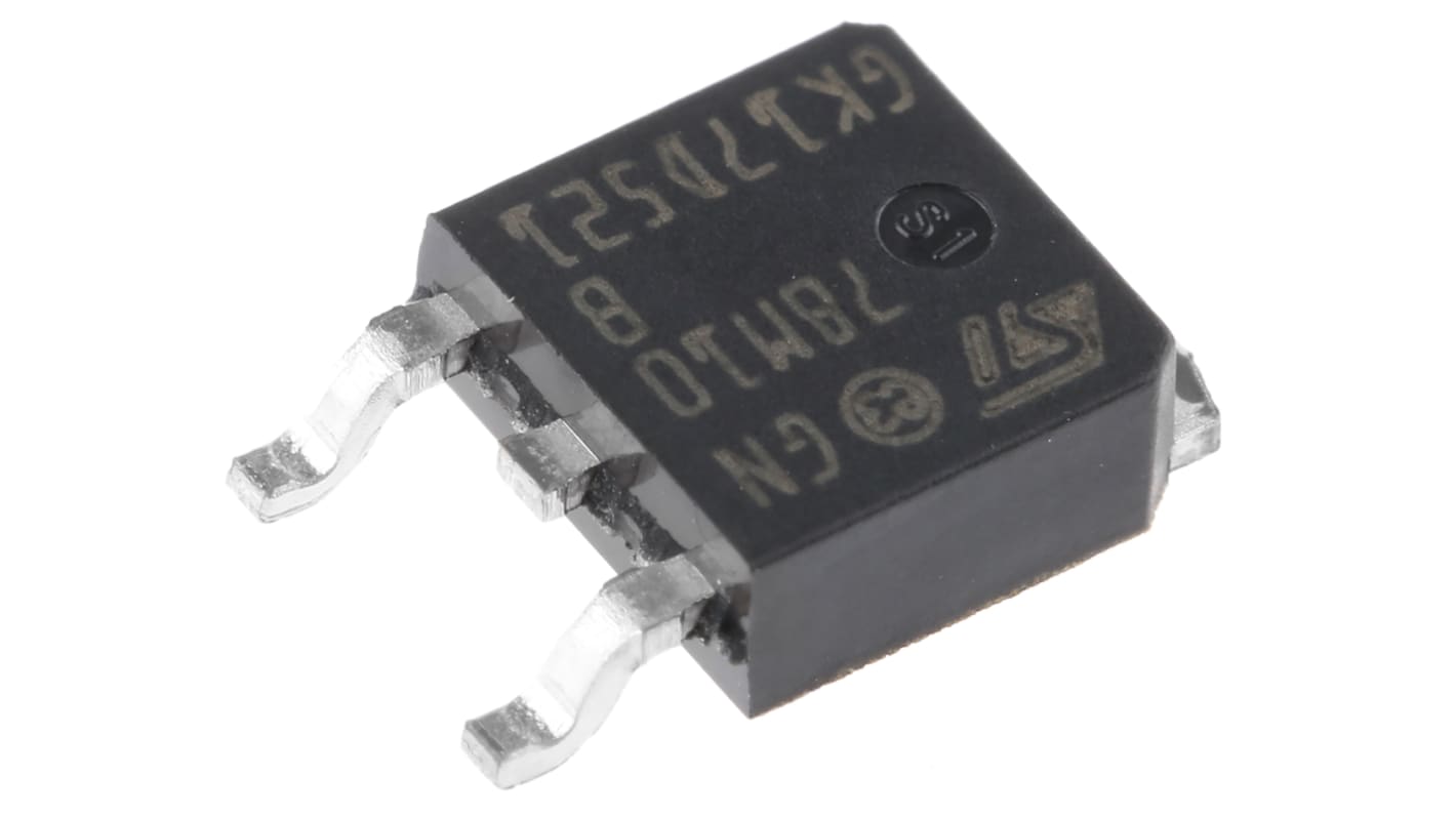 STMicroelectronics 電圧レギュレータ リニア電圧 10 V, 3-Pin, L78M10ABDT-TR