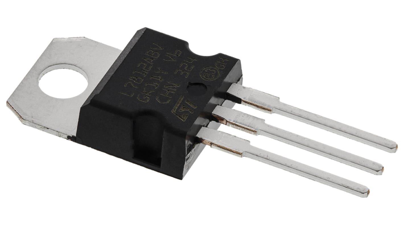 STMicroelectronics L7812ABV, 1 Linear Voltage, Voltage Regulator 1A, 12 V 3-Pin, TO-220