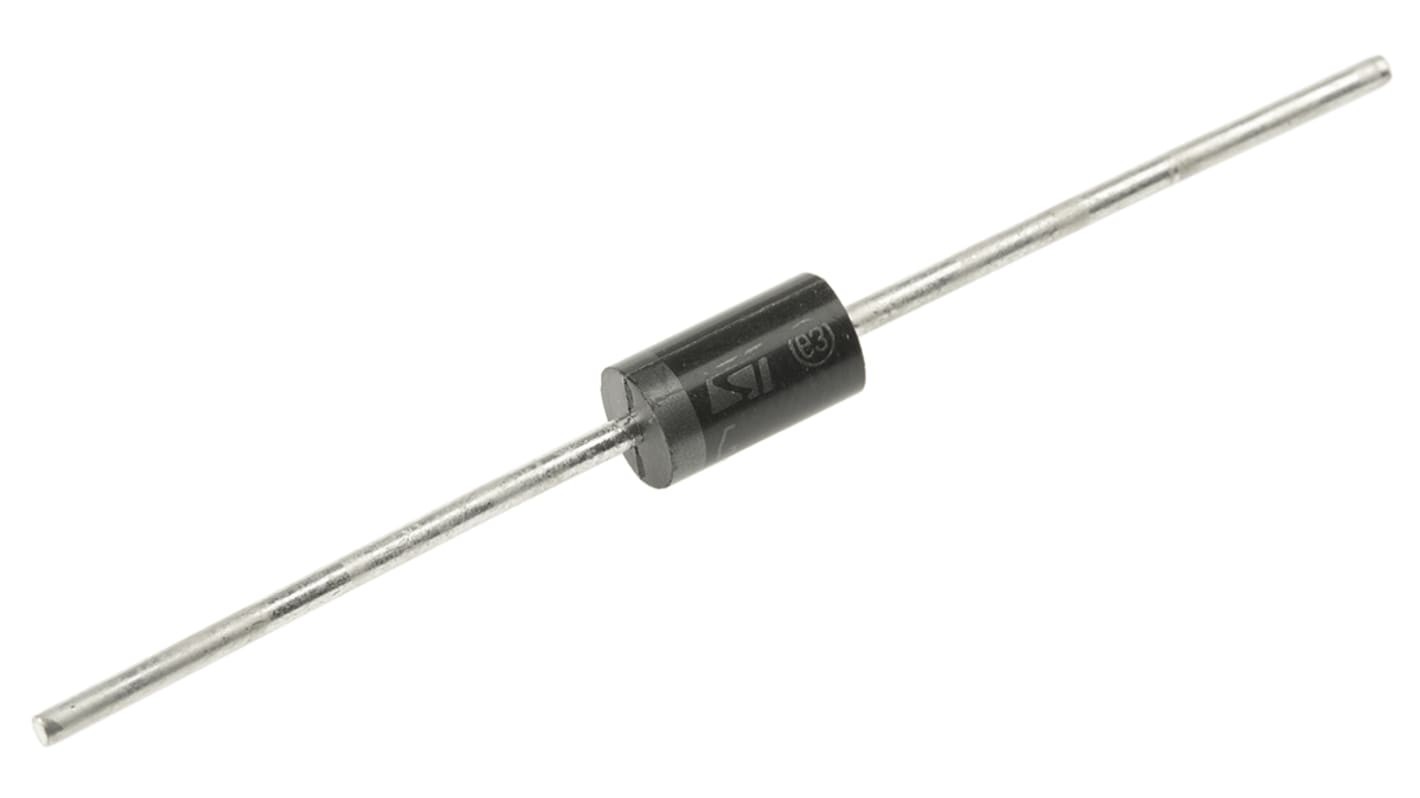 STMicroelectronics THT Schottky Diode, 40V / 3A, 2-Pin DO-201AD