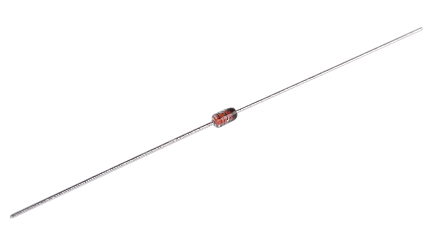 Diode traversante, 150mA, 100V, 1N4448 A0, 4ns