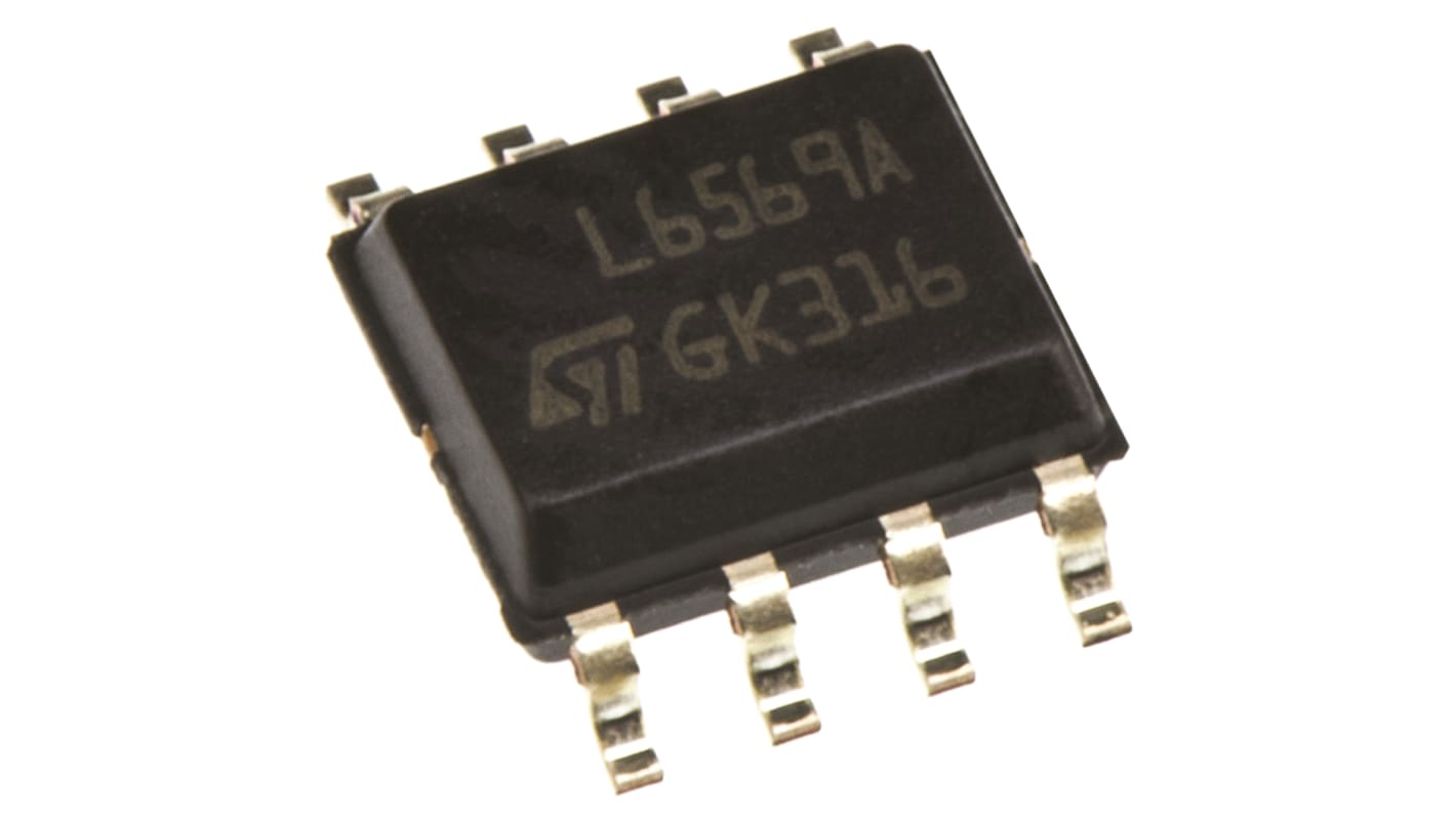 STMicroelectronics L6569AD, MOSFET 2, 0.275 A, 16.6V 8-Pin, SOIC