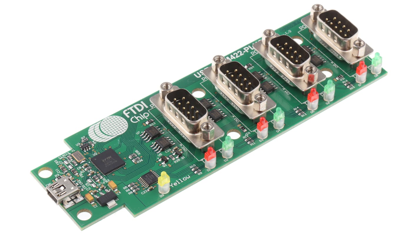 Kit de desarrollo FTDI Chip USB-COM422-PLUS4