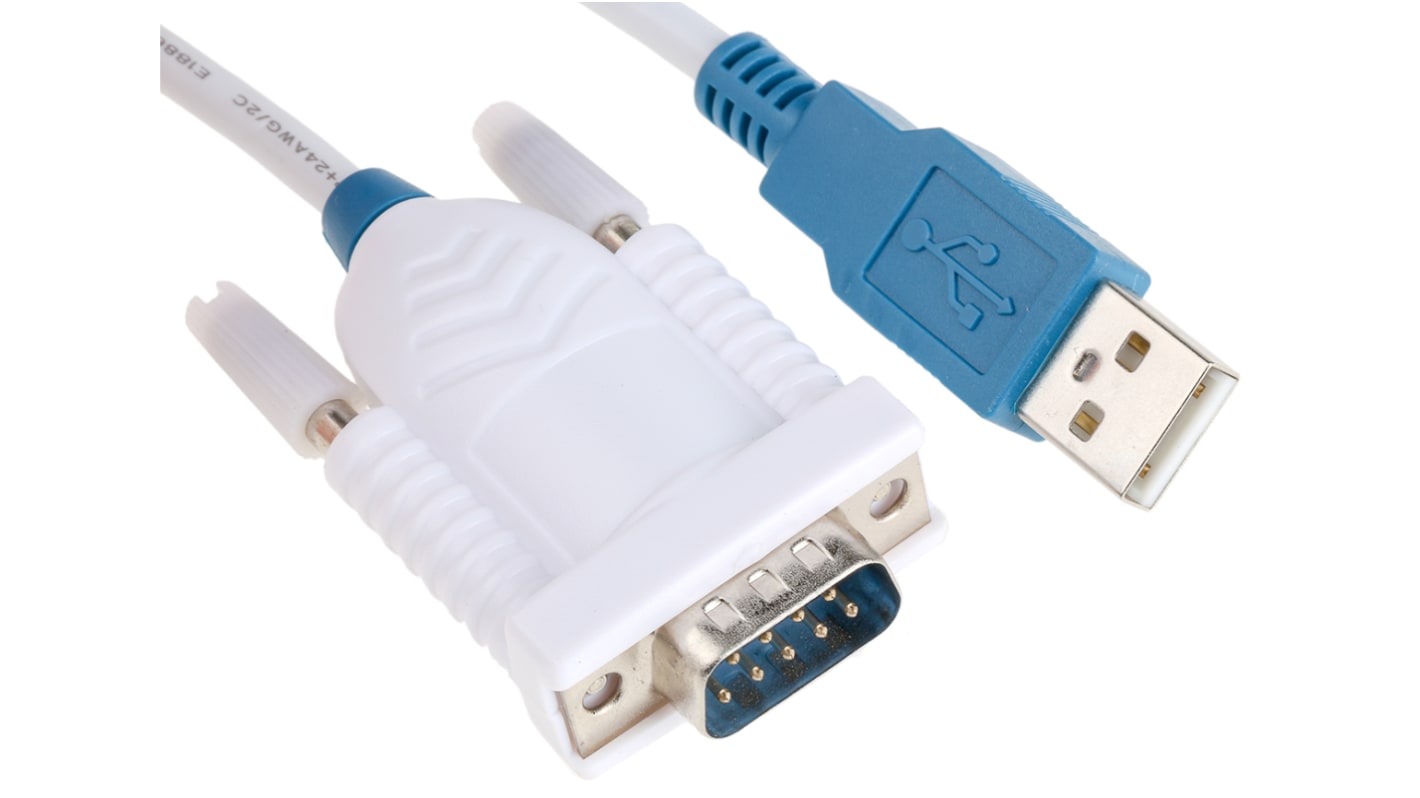 Cable convertidor FTDI Chip UT232R-200, Conector A USB A, Conector B DB-9