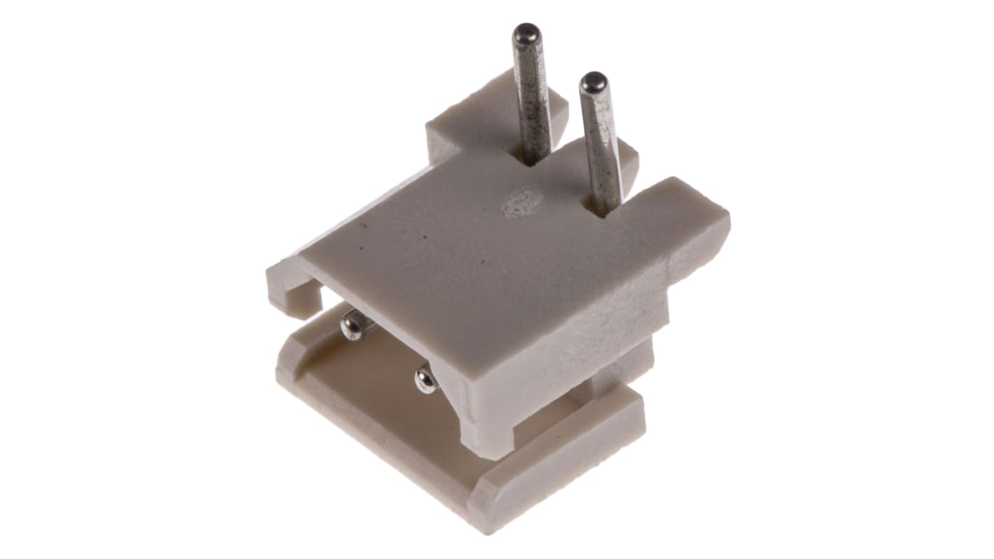 Molex SPOX Leiterplatten-Stiftleiste gewinkelt, 2-polig / 1-reihig, Raster 2.5mm, Kabel-Platine,